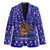 Bon Nadal Andorra Christmas Blazer Holiday Bear, Snowflakes, Paw Prints & Winter - Wonder Print Shop