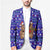 Bon Nadal Andorra Christmas Blazer Holiday Bear, Snowflakes, Paw Prints & Winter - Wonder Print Shop