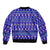 Bon Nadal Andorra Christmas Bomber Jacket Holiday Bear, Snowflakes, Paw Prints & Winter - Wonder Print Shop