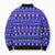 Bon Nadal Andorra Christmas Bomber Puffer Jacket Holiday Bear, Snowflakes, Paw Prints & Winter - Wonder Print Shop