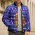 Bon Nadal Andorra Christmas Bomber Puffer Jacket Holiday Bear, Snowflakes, Paw Prints & Winter - Wonder Print Shop