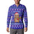 Bon Nadal Andorra Christmas Button Sweatshirt Holiday Bear, Snowflakes, Paw Prints & Winter - Wonder Print Shop