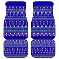 Bon Nadal Andorra Christmas Car Mats Holiday Bear, Snowflakes, Paw Prints & Winter - Wonder Print Shop