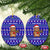 Bon Nadal Andorra Christmas Ceramic Ornament Holiday Bear, Snowflakes, Paw Prints & Winter - Wonder Print Shop