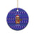 Bon Nadal Andorra Christmas Ceramic Ornament Holiday Bear, Snowflakes, Paw Prints & Winter - Wonder Print Shop