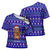 Bon Nadal Andorra Christmas Cross Shoulder Shirt Holiday Bear, Snowflakes, Paw Prints & Winter - Wonder Print Shop