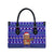 Bon Nadal Andorra Christmas Leather Bag Holiday Bear, Snowflakes, Paw Prints & Winter - Wonder Print Shop