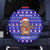 Bon Nadal Andorra Christmas Spare Tire Cover Holiday Bear, Snowflakes, Paw Prints & Winter - Wonder Print Shop