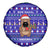 Bon Nadal Andorra Christmas Spare Tire Cover Holiday Bear, Snowflakes, Paw Prints & Winter - Wonder Print Shop