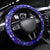Bon Nadal Andorra Christmas Steering Wheel Cover Holiday Bear, Snowflakes, Paw Prints & Winter - Wonder Print Shop