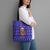 Bon Nadal Andorra Christmas Tote Bag Holiday Bear, Snowflakes, Paw Prints & Winter - Wonder Print Shop
