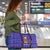 Bon Nadal Andorra Christmas Travel Bag Holiday Bear, Snowflakes, Paw Prints & Winter - Wonder Print Shop