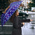 Bon Nadal Andorra Christmas Umbrella Holiday Bear, Snowflakes, Paw Prints & Winter - Wonder Print Shop