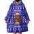 Bon Nadal Andorra Christmas Wearable Blanket Hoodie Holiday Bear, Snowflakes, Paw Prints & Winter - Wonder Print Shop