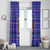 Bon Nadal Andorra Christmas Window Curtain Holiday Bear, Snowflakes, Paw Prints & Winter - Wonder Print Shop