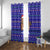 Bon Nadal Andorra Christmas Window Curtain Holiday Bear, Snowflakes, Paw Prints & Winter - Wonder Print Shop