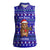 Bon Nadal Andorra Christmas Women Sleeveless Polo Shirt Holiday Bear, Snowflakes, Paw Prints & Winter - Wonder Print Shop