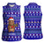 Bon Nadal Andorra Christmas Women Sleeveless Polo Shirt Holiday Bear, Snowflakes, Paw Prints & Winter - Wonder Print Shop