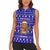 Bon Nadal Andorra Christmas Women Sleeveless Polo Shirt Holiday Bear, Snowflakes, Paw Prints & Winter - Wonder Print Shop