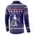 Armenia Christmas Button Sweatshirt with Santa Claus Shnorhavor Surb Tsnund and Gift Bag Pattern - Wonder Print Shop