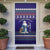 Armenia Christmas Door Cover with Santa Claus Shnorhavor Surb Tsnund and Gift Bag Pattern - Wonder Print Shop