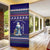 Armenia Christmas Door Cover with Santa Claus Shnorhavor Surb Tsnund and Gift Bag Pattern - Wonder Print Shop