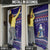 Armenia Christmas Door Cover with Santa Claus Shnorhavor Surb Tsnund and Gift Bag Pattern - Wonder Print Shop