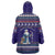 Armenia Christmas Wearable Blanket Hoodie with Santa Claus Shnorhavor Surb Tsnund and Gift Bag Pattern - Wonder Print Shop