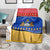 Armenia Christmas Blanket with Shnorhavor Surb Tsnund Lions Flag Colors and Coat of Arms - Wonder Print Shop