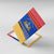 Armenia Christmas Canvas Wall Art with Shnorhavor Surb Tsnund Lions Flag Colors and Coat of Arms - Wonder Print Shop