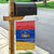 Armenia Christmas Garden Flag with Shnorhavor Surb Tsnund Lions Flag Colors and Coat of Arms - Wonder Print Shop