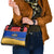 Armenia Christmas Shoulder Handbag with Shnorhavor Surb Tsnund Lions Flag Colors and Coat of Arms - Wonder Print Shop
