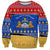 Armenia Christmas Sweatshirt with Shnorhavor Surb Tsnund Lions Flag Colors and Coat of Arms - Wonder Print Shop