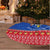 Armenia Christmas Tree Skirt with Shnorhavor Surb Tsnund Lions Flag Colors and Coat of Arms - Wonder Print Shop