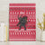 Austria Christmas Canvas Wall Art with German Text Red Pattern and Festive Lights - Wonder Print Shop