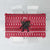 Austria Christmas Tablecloth with German Text Red Pattern and Festive Lights - Wonder Print Shop