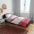 Austria Christmas Bedding Set with Frohe Weihnachten Angel Design and Red White Holiday - Wonder Print Shop
