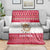 Austria Christmas Blanket with Frohe Weihnachten Angel Design and Red White Holiday - Wonder Print Shop