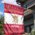 Austria Christmas Garden Flag with Frohe Weihnachten Angel Design and Red White Holiday - Wonder Print Shop