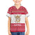Austria Christmas Kid Hawaiian Shirt with Frohe Weihnachten Angel Design and Red White Holiday - Wonder Print Shop