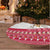 Austria Christmas Tree Skirt with Frohe Weihnachten Angel Design and Red White Holiday - Wonder Print Shop