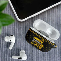 Saxophone The Instrument For Intellegent People Christmas AirPods Case Xmas Holiday Patterns - Wonder Print Shop