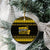 Saxophone The Instrument For Intellegent People Christmas Ceramic Ornament Xmas Holiday Patterns - Wonder Print Shop