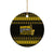 Saxophone The Instrument For Intellegent People Christmas Ceramic Ornament Xmas Holiday Patterns - Wonder Print Shop
