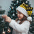 Saxophone The Instrument For Intellegent People Christmas Santa Hat Xmas Holiday Patterns - Wonder Print Shop