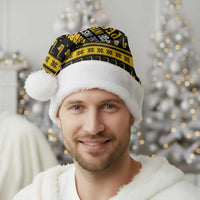 Saxophone The Instrument For Intellegent People Christmas Santa Hat Xmas Holiday Patterns - Wonder Print Shop