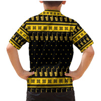 Saxophone The Instrument For Intellegent People Christmas Family Matching Mermaid Dress and Hawaiian Shirt Xmas Holiday Patterns - Wonder Print Shop