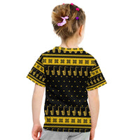 Saxophone The Instrument For Intellegent People Christmas Kid T Shirt Xmas Holiday Patterns - Wonder Print Shop