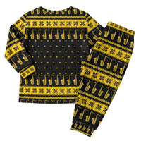 Saxophone The Instrument For Intellegent People Christmas Pajama Set Xmas Holiday Patterns - Wonder Print Shop