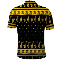 Saxophone The Instrument For Intellegent People Christmas Polo Shirt Xmas Holiday Patterns - Wonder Print Shop